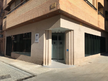 Fachada de la notaría